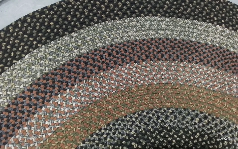 Alfombra MARRÓN / MULTI 6'-0" x 6'-0" defecto, precio reducido 1172790332 BRD313A-6R Foto 3 de 4