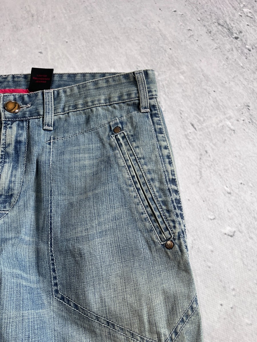 LEVI'S ENGINEERED JEANS 2006 TWISTED LEG VINTAGE Y2K DENIM PANTS
