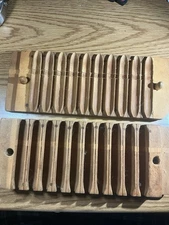 primative vintage 10 cigar mold, wooden. Durex