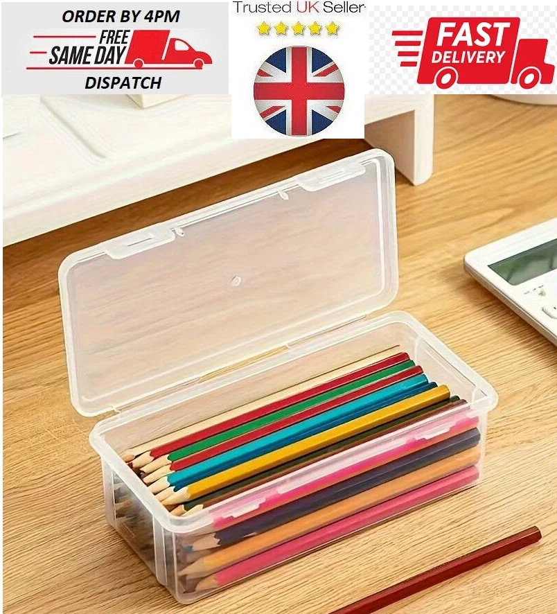Helix Clear Pencil Case 330x125 Assorted Pack Of 12 - View #7