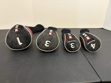 RAM Golf Club Headcovers Set Black/Red