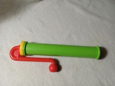 1984 Fisher-Price Crazy Combo Horn Set Green Slide