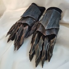 Medieval Armor Gauntlet Gloves   Carved EVA Foam Cosplay Prop Costume