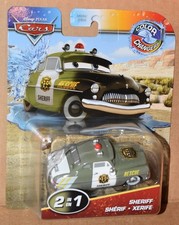 Disney Pixar Cars Color Changers SHERIFF RACE RESCUE 1:55 Scale New