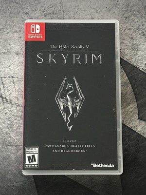 The Elder Scrolls V: Skyrim for Nintendo Switch Complete with Case ...