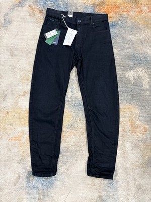 G-Star Raw Arc 3D Low Boyfriend Jeans Denim Pants Dark Blue Size 27x34