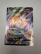 Carta Holo Mew VMAX Fusion Strike ultra rara 114/264 quasi come nuova