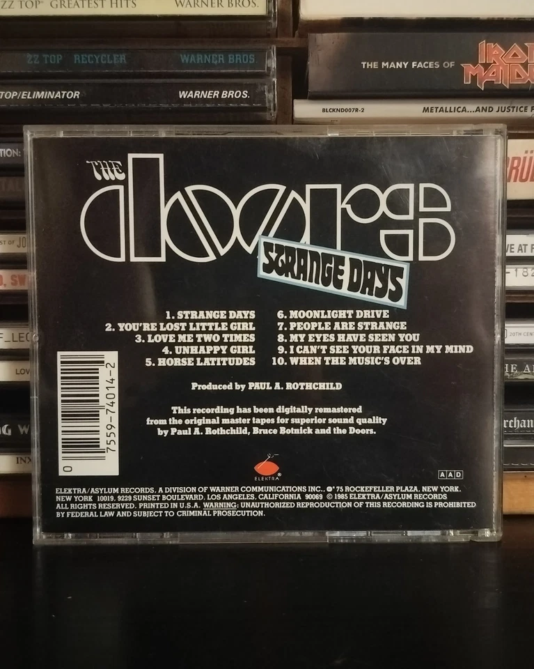 Strange Days by the Doors (CD, 1985) Foto 2 de 2