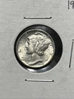 1945-P Mercury Dime 10c BU Uncirculated Coin  90% Silver