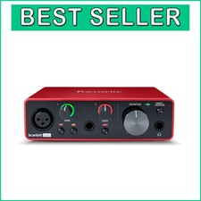 Professional USB-C Audio Interface for Guitar...
