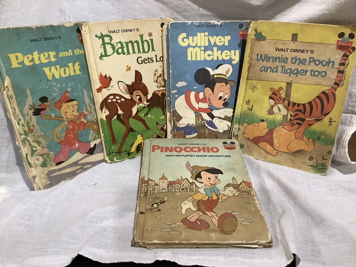 Lot of 5 vintage Disney Book Club Books | eBay