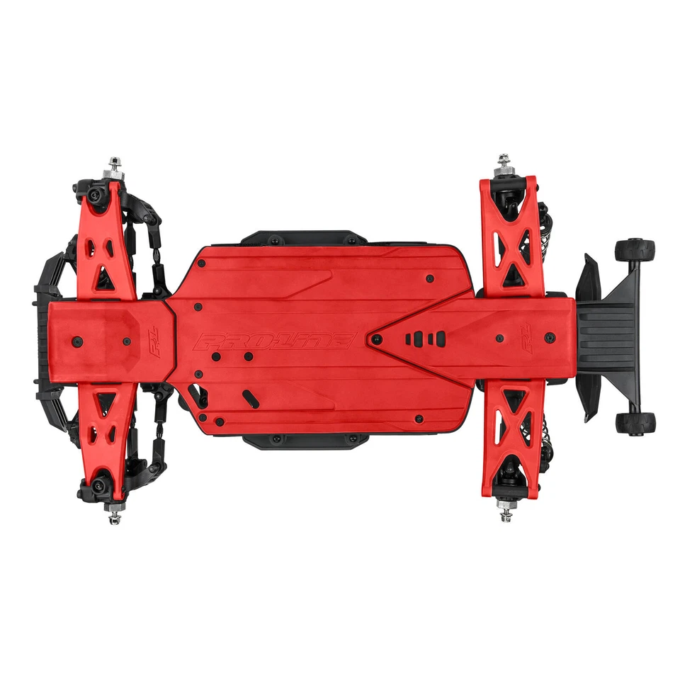 Pro-Line PRO639507 Bash Armor F/R Skid Plates Red for ARRMA 3S Vehicles - Image 3 of 4