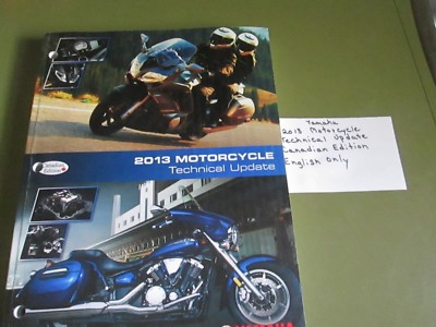 #ad 2013 Yamaha Motorcycle technical update Manual Canadian edition $45.99