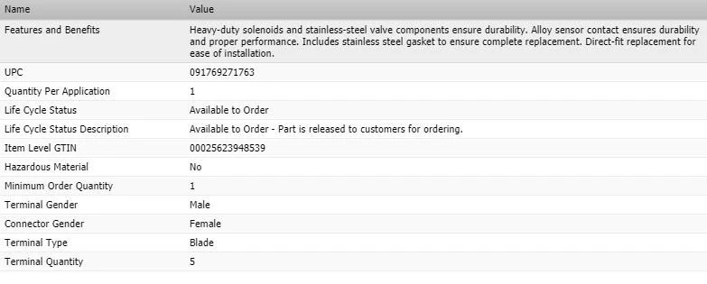 Válvula EGR estándar para Chrysler Town & Country 2008-2010 V6-4,0 L Foto 3 de 4