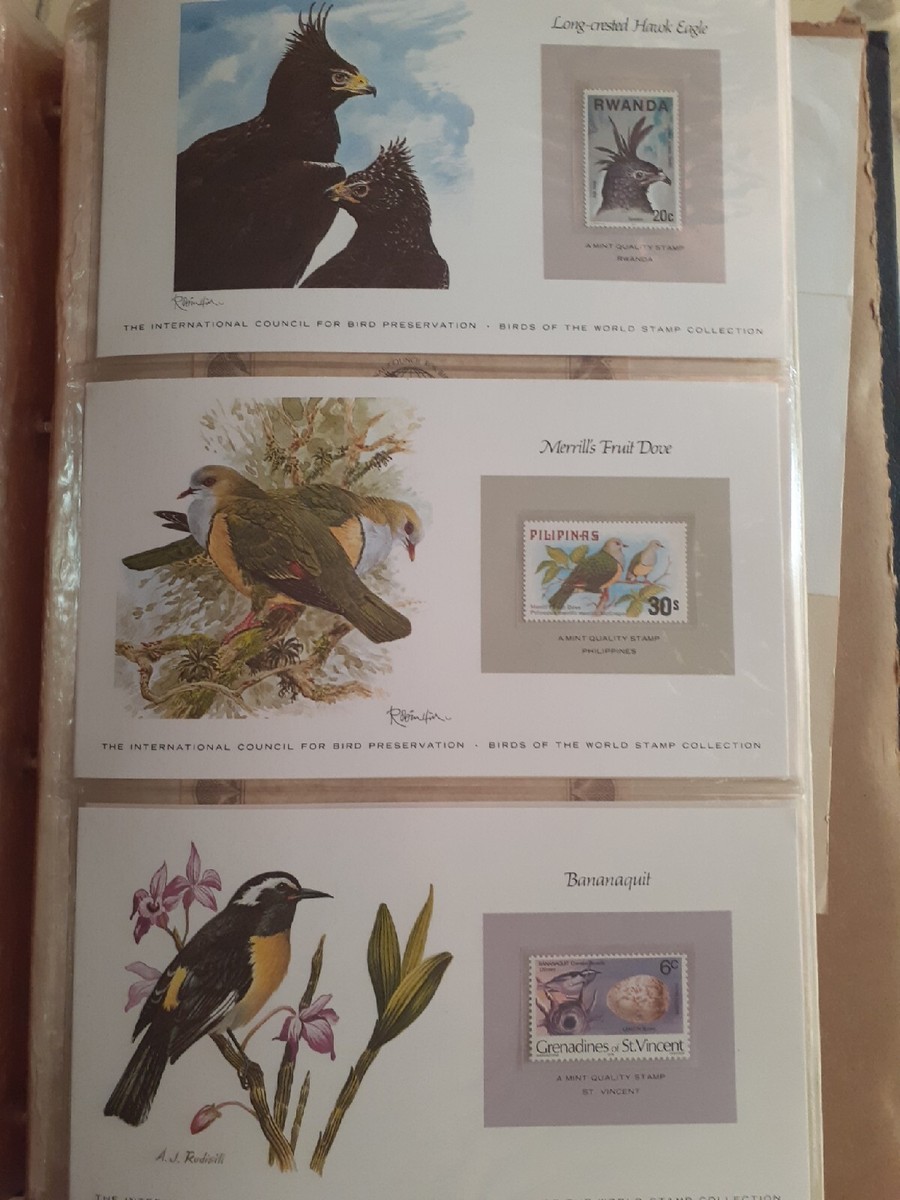 INTL Council For BIrd Preservation Birds of the World Stamp
