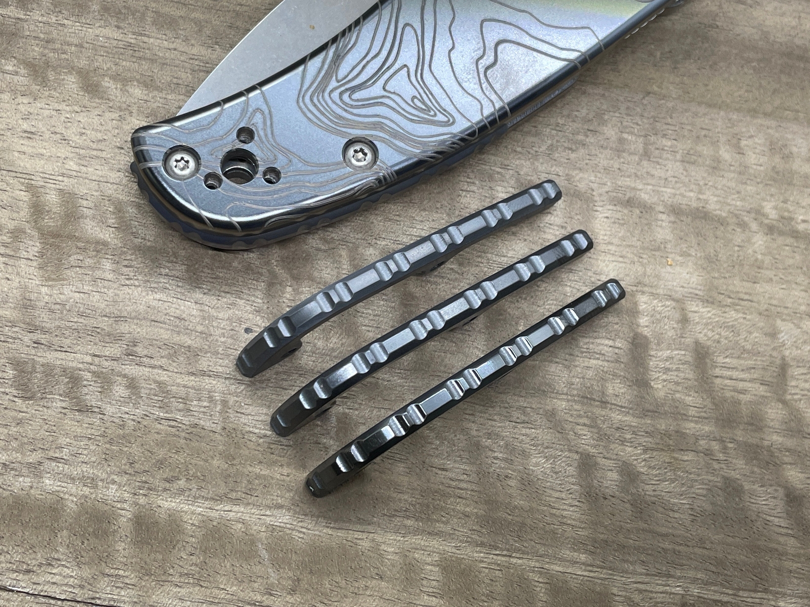 Black Zirconium Gear BACKSPACER for Spyderco SHAMAN MetonBoss eBay