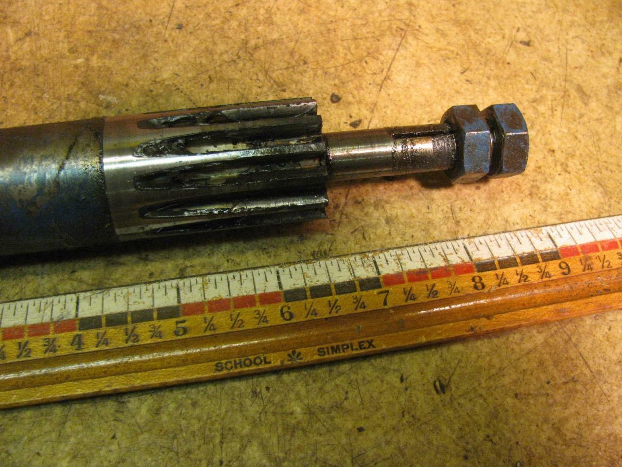 Delta Rockwell DP220 Drill Press Spindle Quill Feed Pinion Shaft eBay