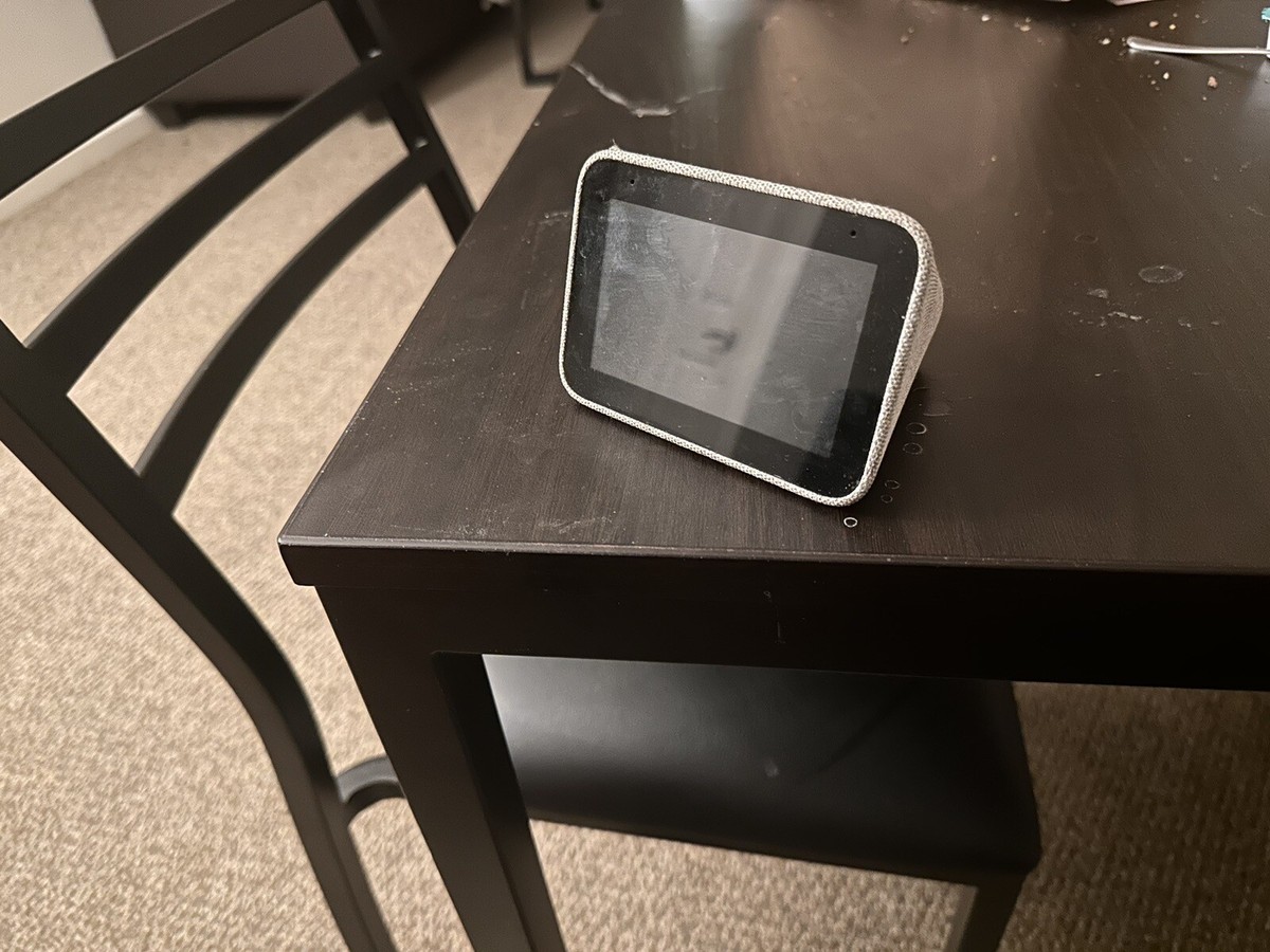 Wireless Charger Lenovo Smart Clock Gris Lenovo CD-24501F Smart