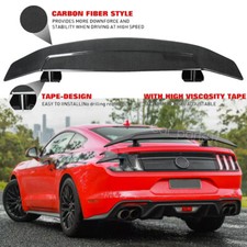 For Ford Mustang Coupe 46 Carbon Style Rear Trunk Spoiler Gt Stype Racing Wing