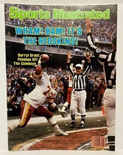 Washington Redskins “Wham Bam! It’s The Redskins” Jan. 1983 Sports Illustrated