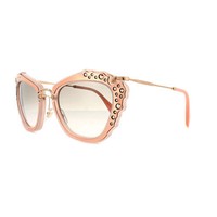 Miu Miu Sunglasses Mu04qs Tv14k0 55mm Matt Pink Grey Pink Gradient Fast Ship on sale Miu Miu Sunglasses Mu04qs Tv14k0 55mm Matt Pink Grey Pink Gradient Fast Ship on sale