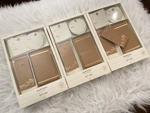 NEW Lot of 3 Hearth & Hand Magnolia Holiday Gift Tags Gold Tan Cream - 36 Pieces