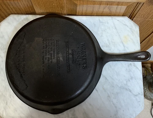 Wagner’s 1891 Original 11 3/4 inch Cast Iron Skillet
