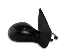 Peugeot 206 (04-09) Right Side Electric Door Mirror 96480961XT Met Pearl Black