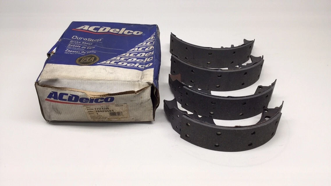 ACDelco 17242R Drum Brake Shoe Rear Front GM 18029594 | eBay 