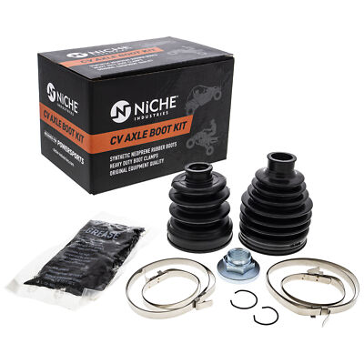 NICHE Front Rear CV Axle Boot Kit for Yamaha Grizzly 700 Kodiak