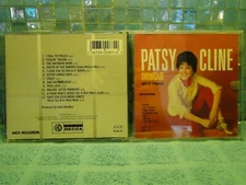 Patsy Cline Showcase With The Jordanaires CD -Buy 2+ CDs Pay Only 1 Shipping Fee