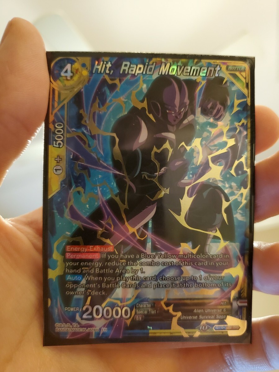 BT8-108 - Hit, Rapid Movement Super Rare Dragon Ball Super Card Game DBS TCG BT8-108 - Hit, Rapid Movement Super Rare Dragon Ball Super Card Game DBS TCG