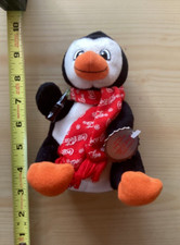 1998 bean bag plush style 0155 coca cola scarf collectable coke penguin