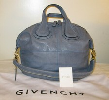 Givenchy NIGHTINGALE BAG, Medium, Gray, NEW