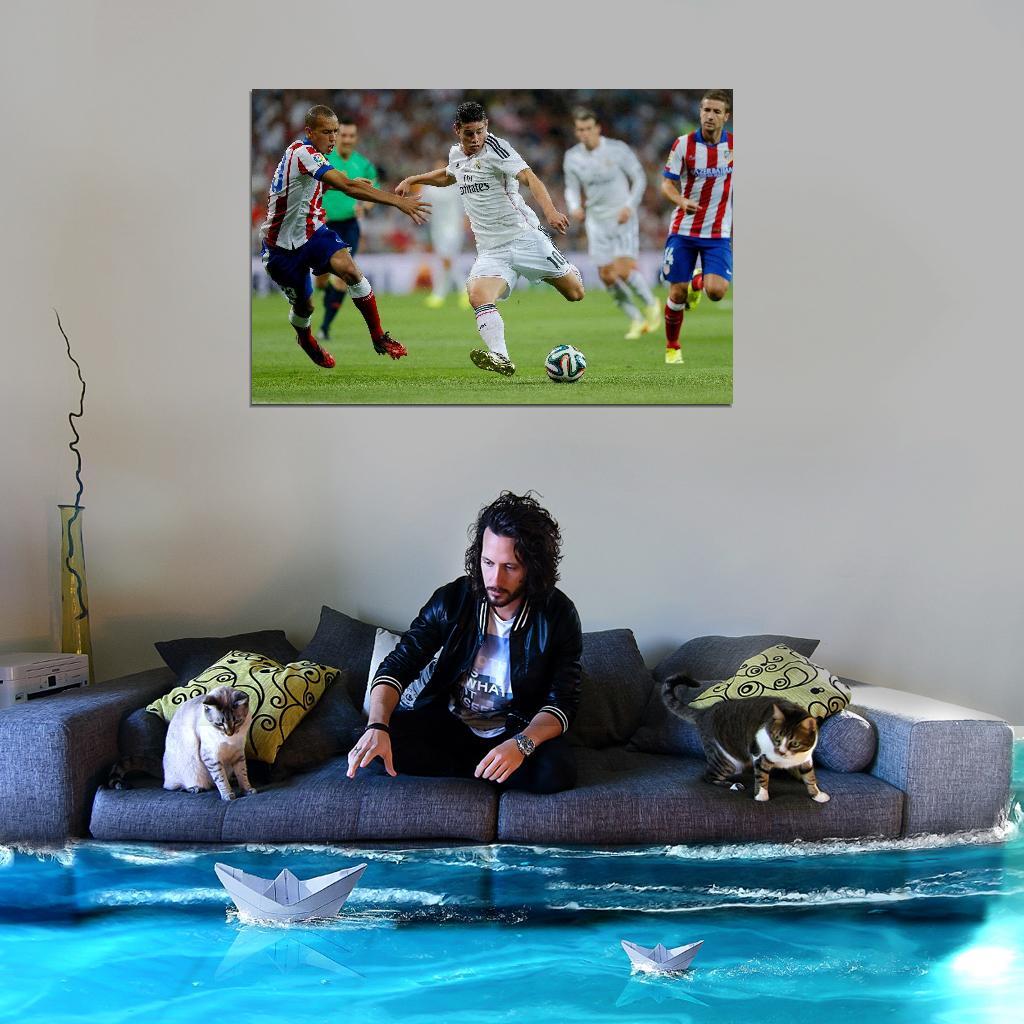 20113 James Rodriguez Football Star Decor Wall Print Poster — product photo 3 of 7