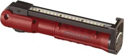 Streamlight 76800 Flashlight: LED, 15 hr Max Run Time, 3 Light Modes, Nylon, Red
