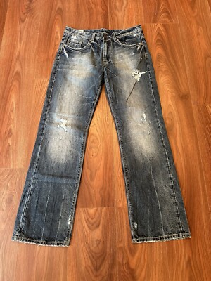 Buffalo David Bitton Jeans Mens 32x32* Ruffer Buckle Straight