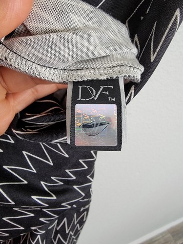 DVF Diane von Furstenberg Silk Jersey Cowl Drape Neck Drawstring Tank Dress Sm - Picture 5 of 9