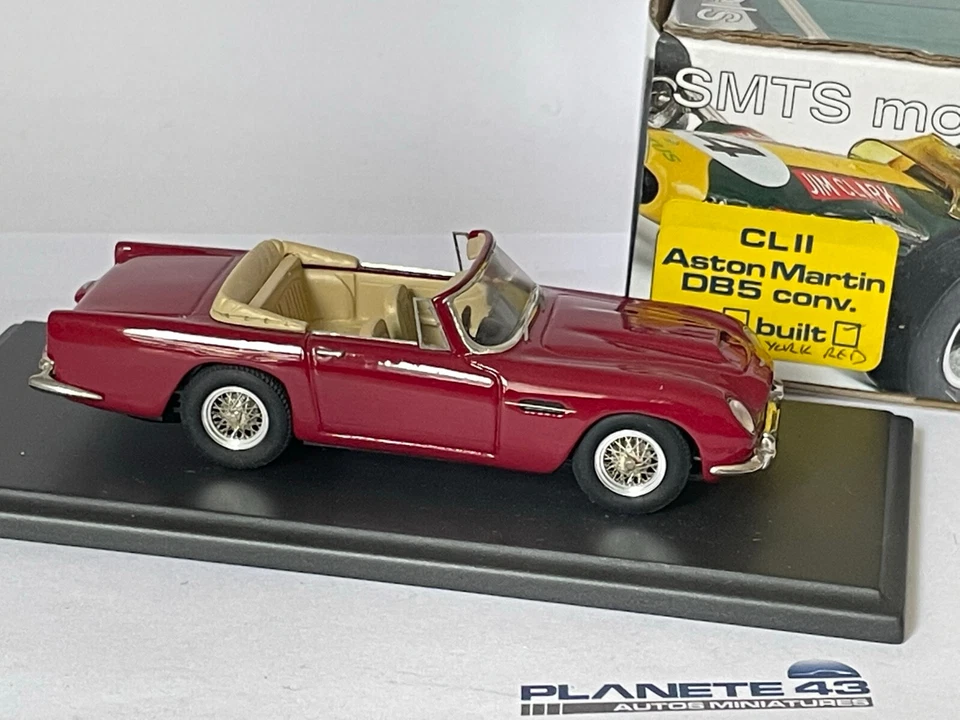 KIT MONTé usine CL11 SMTS ASTON MARTIN DB5 CONVERTIBLE 1/43 - Photo 2/3