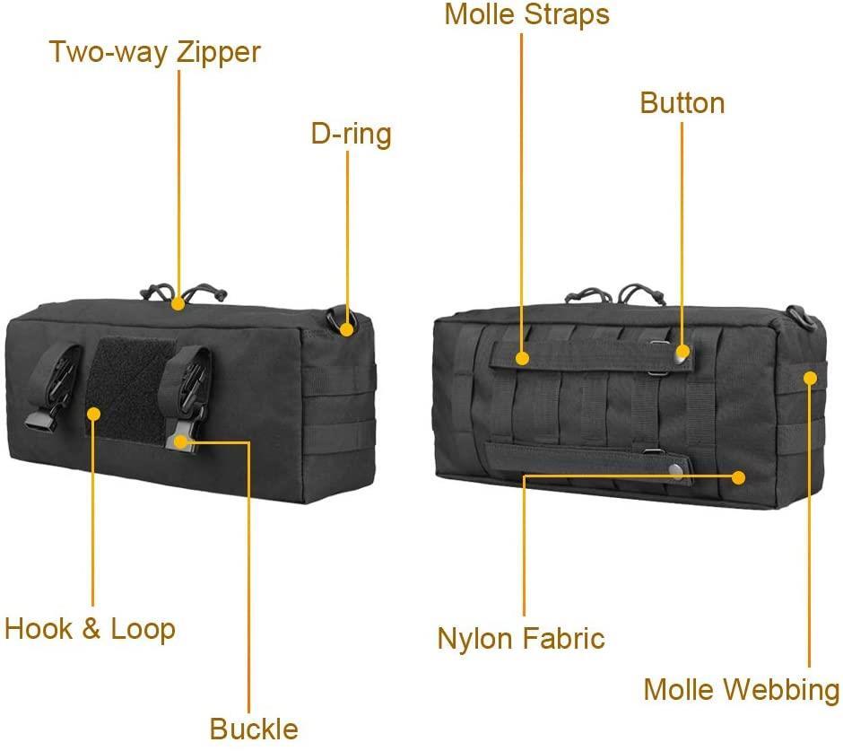 Hiking Pouch Bag Military Molle Camping Tactical Bag Outdoor Pack Large