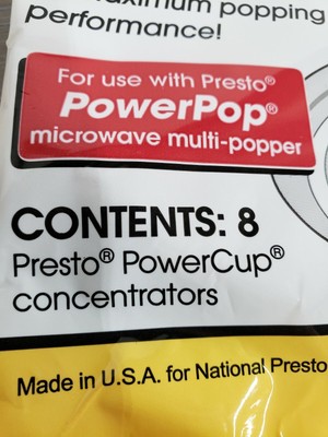 National Presto 09964 PowerCup Concentrator, Package Of 8