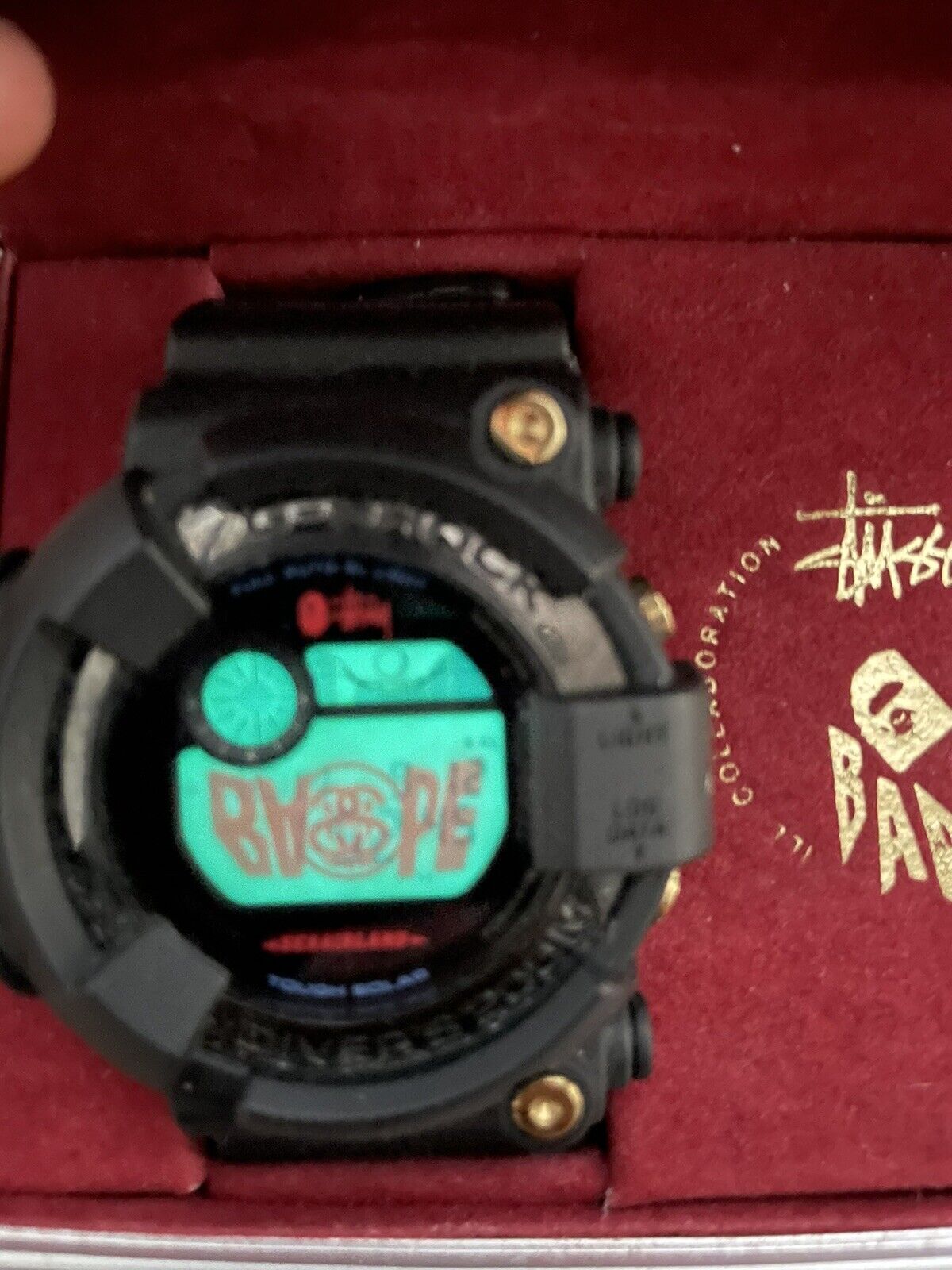 G-SHOCK FROGMAN STUSSY BAPE カシオG-SHOCK