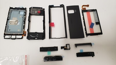 Original Nokia X6-00 Full Housing Parts Set Black