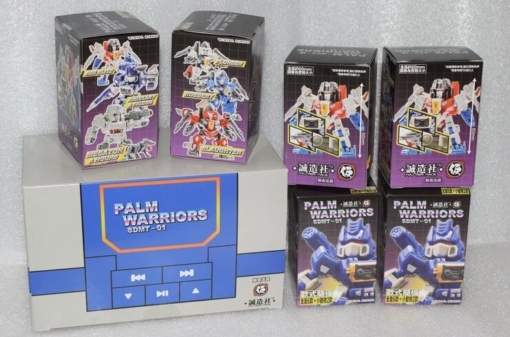New In Hand Transformation Toy Master Made SDMT-01 Palm Warriors Set of 6 Figure - Image 2 of 4