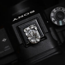 Cherry Blossom 925 Silver Hot Shoe Cover Cap for Sony A7C A7M3 A7R4 A9 Nikon FM2