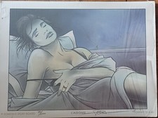 Affiche BD "Agonie" de P. Somon numéroté et signé