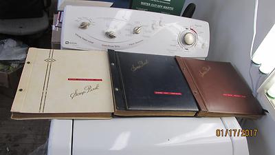 3 Scrap Books Cheese Meat Vegie,Soup Bread Ice Cream Pie Drinks Candy Salad