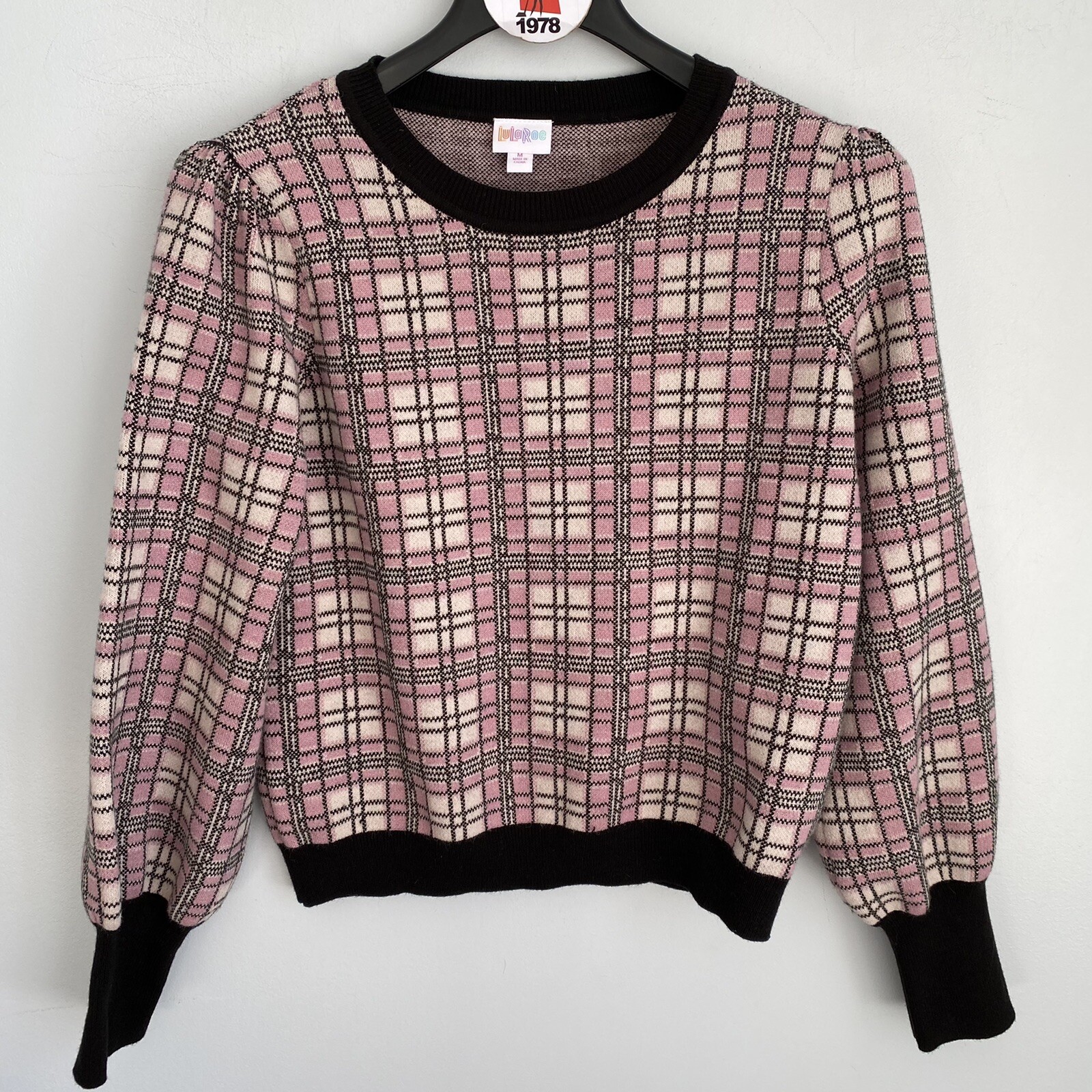 LuLaRoe Piper Balloon Sleeve Sweater 
