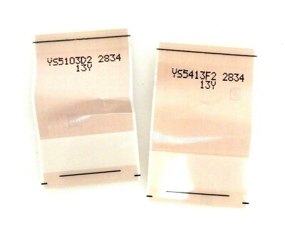 Sharp LC-32LE653U T-Con Board To Screen Panel LVDS Ribbon Cables 2834