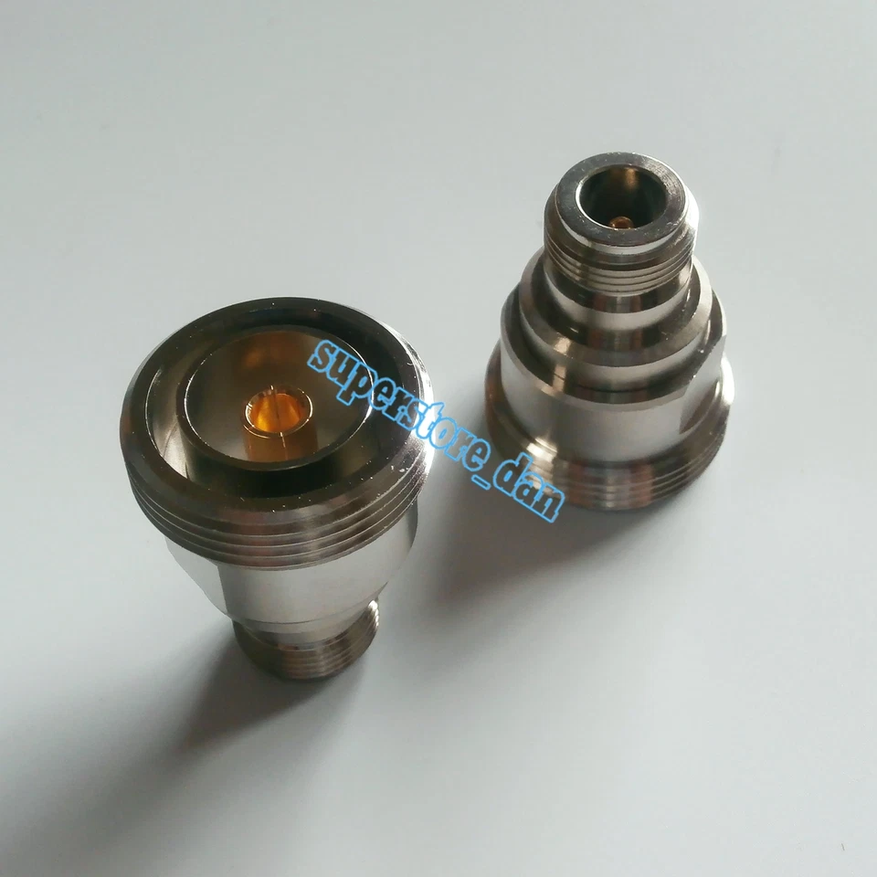 1X Adapter L29 7/16 DIN female jack to N Female RF Coaxial connector F/F - Image 3 of 4